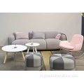Leisure Creative Cloth Art Lazy Sofa Modern Designer